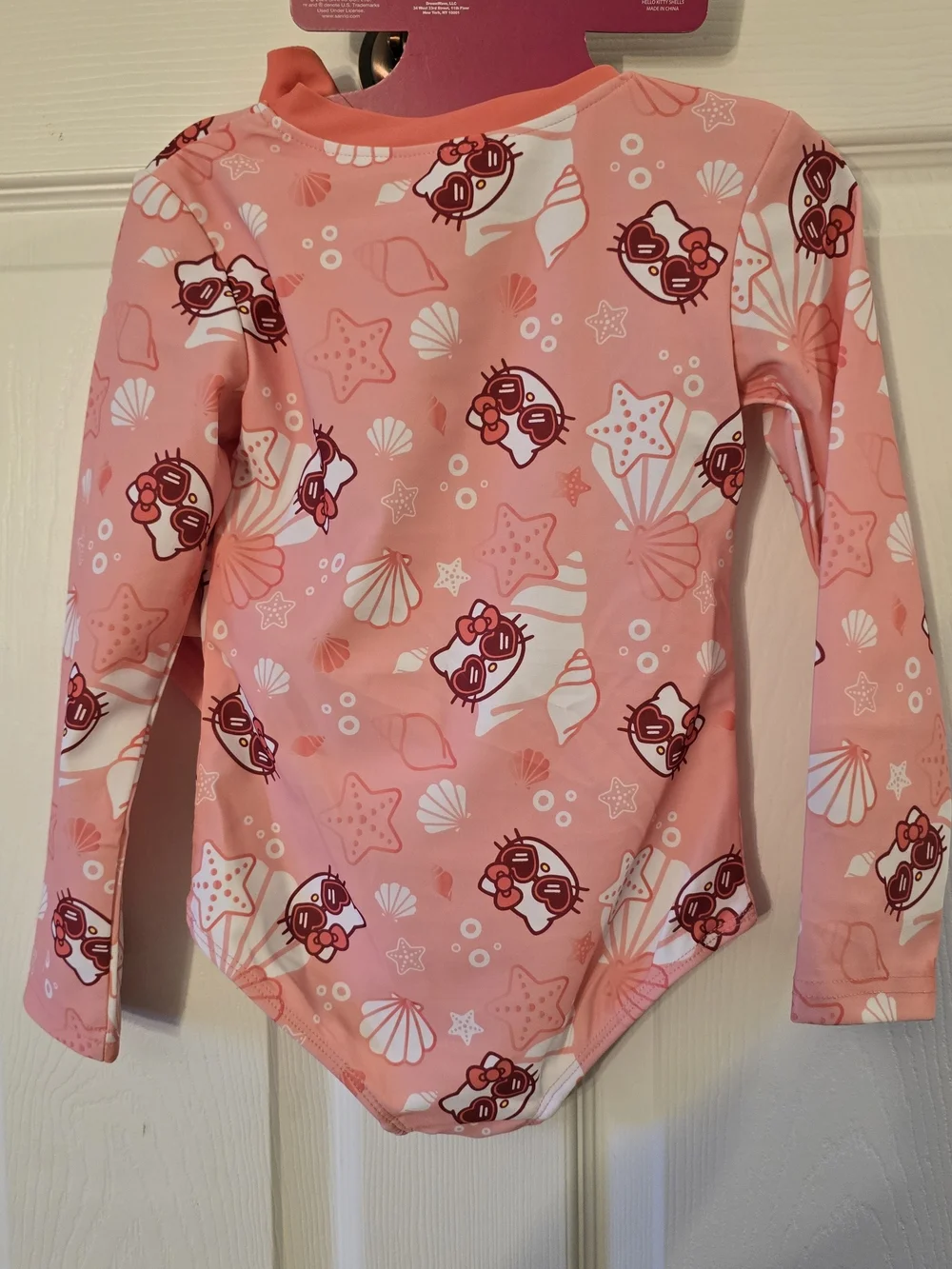 Hello Kitty Pink Girls' 2-Piece Swim Set